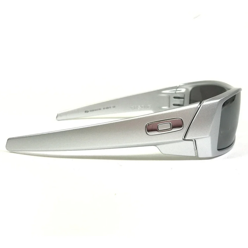 Oakley Sunglasses Gascan OO9014-C160 Metallic X-Silver Black Prizm Polarized - Picture 4 of 12